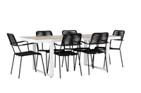 Merlo Rechteckige Essgruppe 