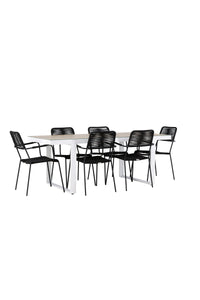 Merlo Rechteckige Essgruppe 