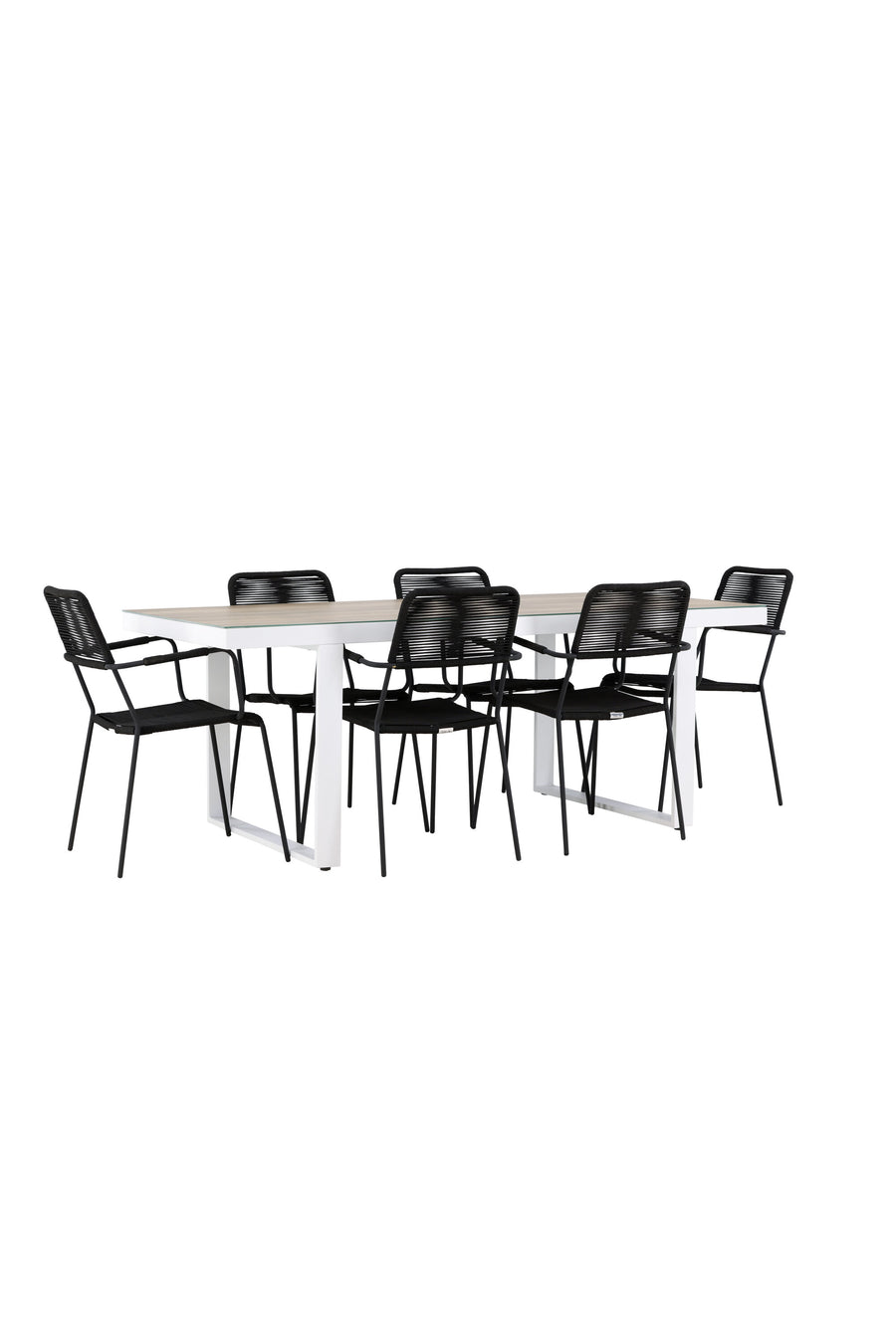 Merlo Rechteckige Essgruppe 