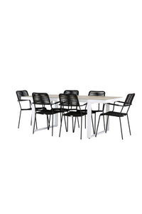 Merlo Rechteckige Essgruppe 