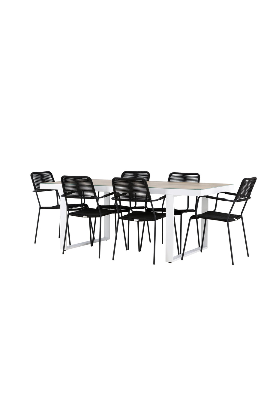 Merlo Rechteckige Essgruppe 