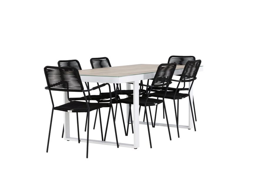 Merlo Rechteckige Essgruppe 