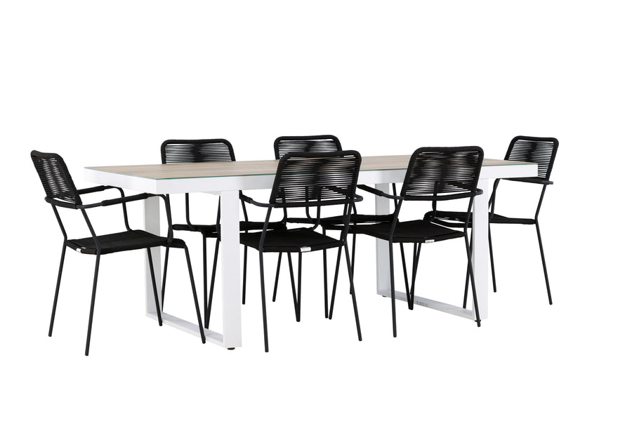 Merlo Rechteckige Essgruppe 