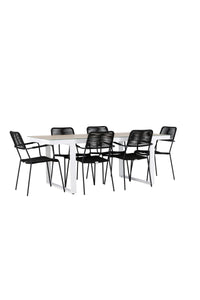 Merlo Rechteckige Essgruppe 