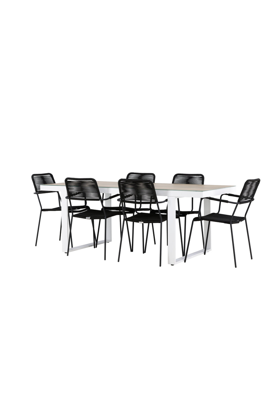 Merlo Rechteckige Essgruppe 