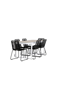 Merlo Rechteckige Essgruppe 