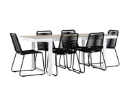 Merlo Rechteckige Essgruppe 