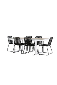 Merlo Rechteckige Essgruppe 