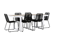 Merlo Rechteckige Essgruppe 