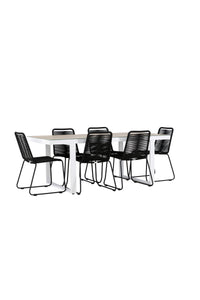 Merlo Rechteckige Essgruppe 