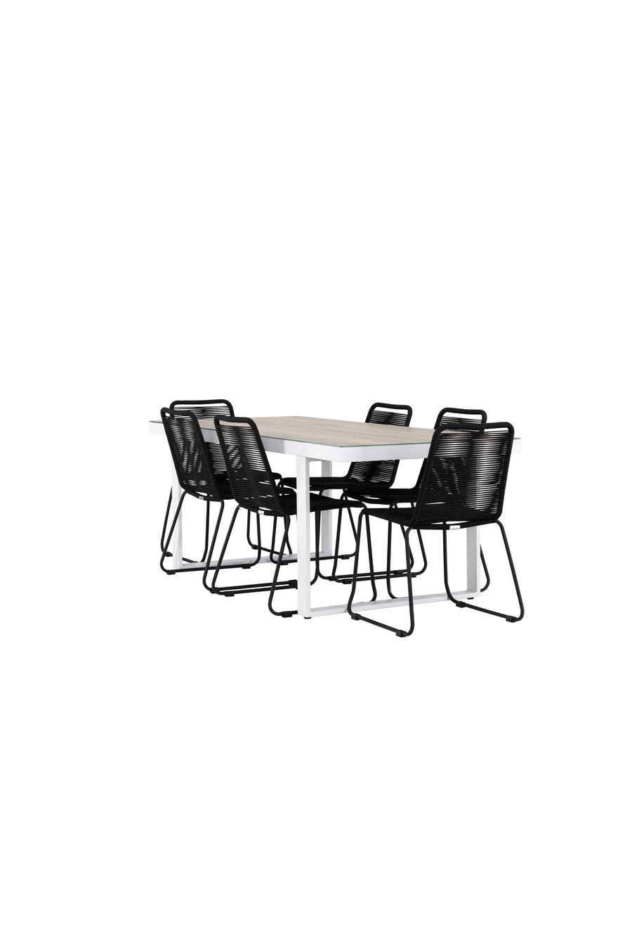 Merlo Rechteckige Essgruppe 
