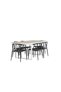 Merlo Rechteckige Essgruppe 