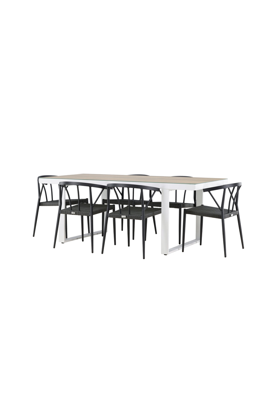 Merlo Rechteckige Essgruppe 