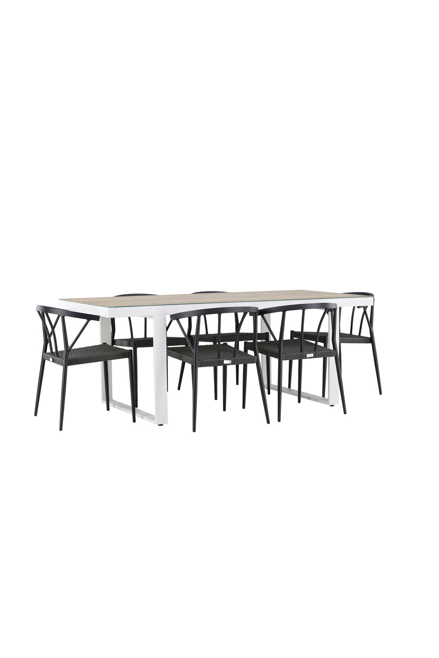 Merlo Rechteckige Essgruppe 