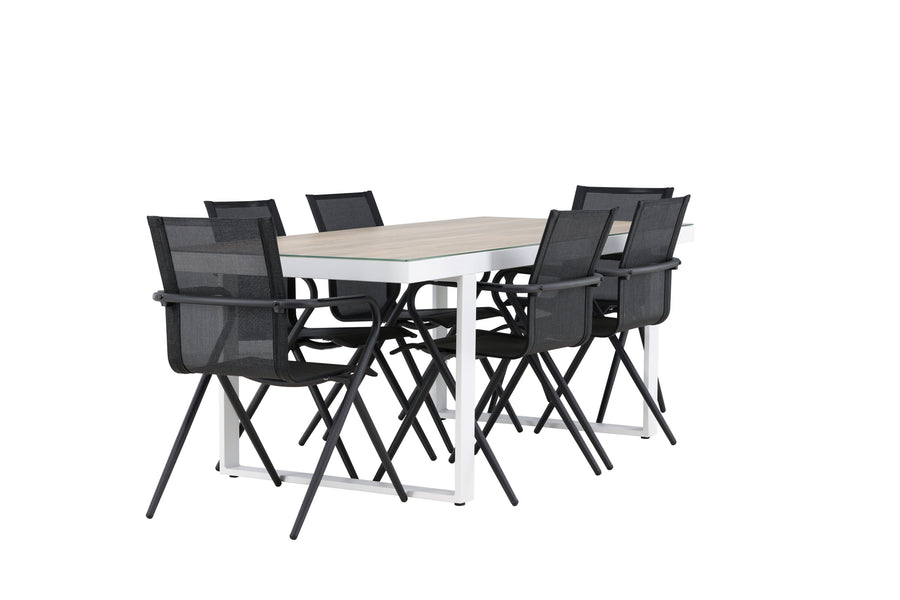 Merlo Rechteckige Essgruppe 