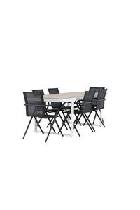 Merlo Rechteckige Essgruppe 