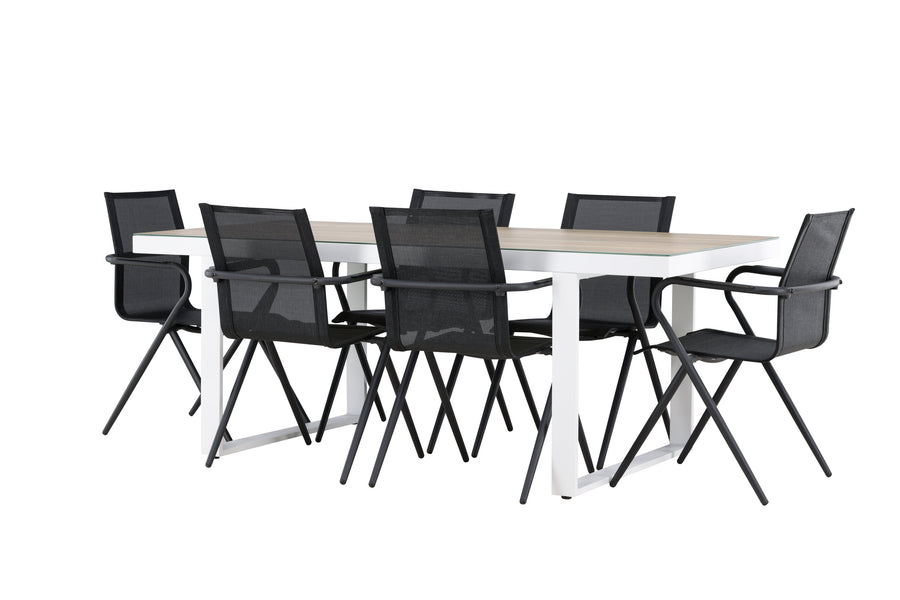 Merlo Rechteckige Essgruppe 