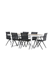 Merlo Rechteckige Essgruppe 