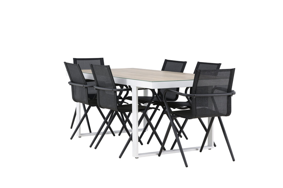 Merlo Rechteckige Essgruppe 
