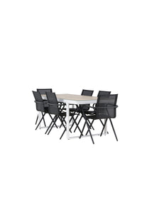 Merlo Rechteckige Essgruppe 