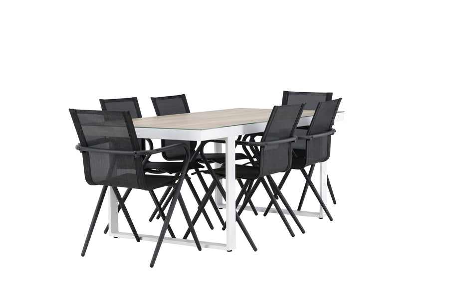 Merlo Rechteckige Essgruppe 