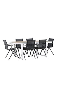 Merlo Rechteckige Essgruppe 