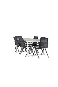 Merlo Rechteckige Essgruppe 