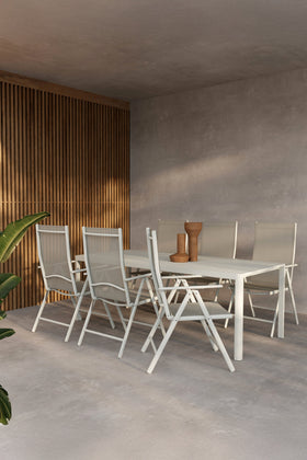 Giardini Essgruppe mit den Stühlen Break 