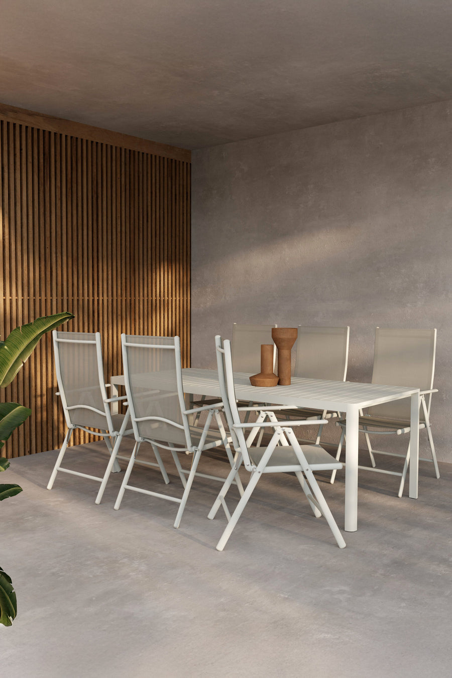 Giardini Essgruppe mit den Stühlen Break 