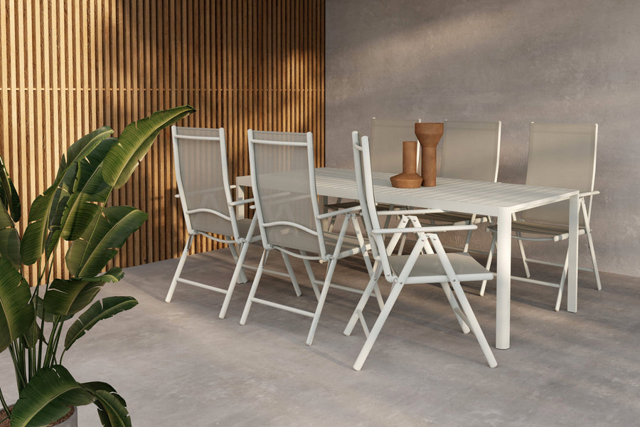 Giardini Essgruppe mit den Stühlen Break 