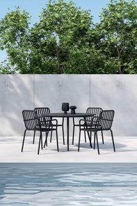 San Vito Essgruppe mit den Stühlen Peking 