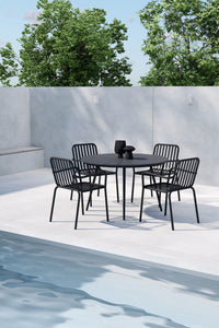 San Vito Essgruppe mit den Stühlen Peking 