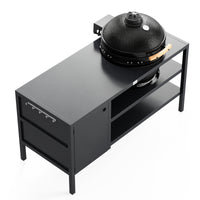 UMAMI Außenküche Modul 3 für Kamado + Kamado SUMO Maxi, schwarz