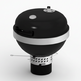 Klotgrill 57 cm, inbyggnad (Gjutjärnsgaller)