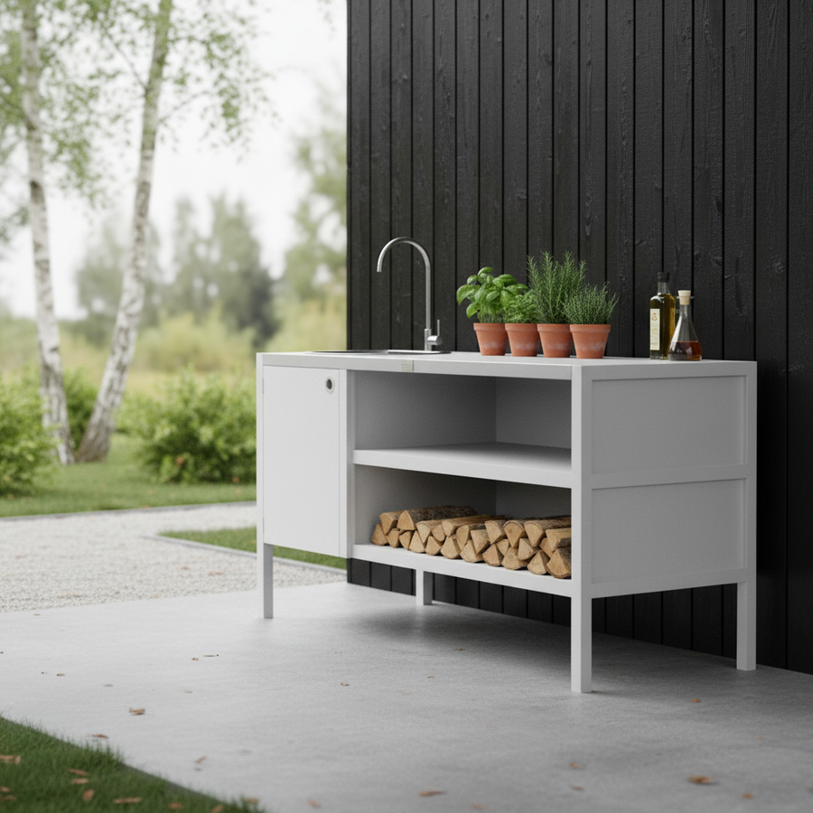 UMAMI Modul 3 Außenküche mit Spüle