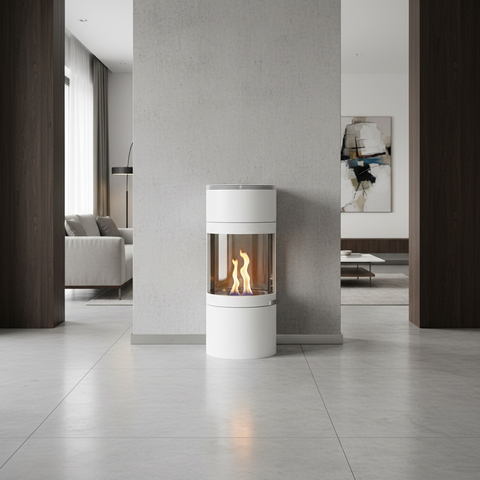 Ethanolkamine, Kamine & Holzaufbewahrung