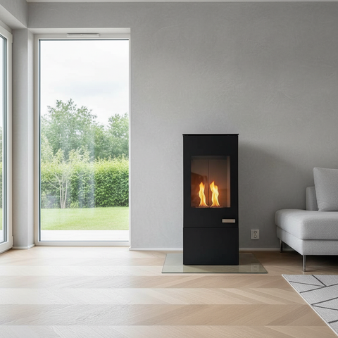 Ethanolkamine, Kamine & Holzaufbewahrung