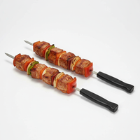 Grillspieße 8er-Pack breit mit Tasche