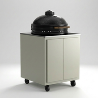 Gastro-Außenküchenkombination mit 3 Modulen + Kamado SUMO Maxi