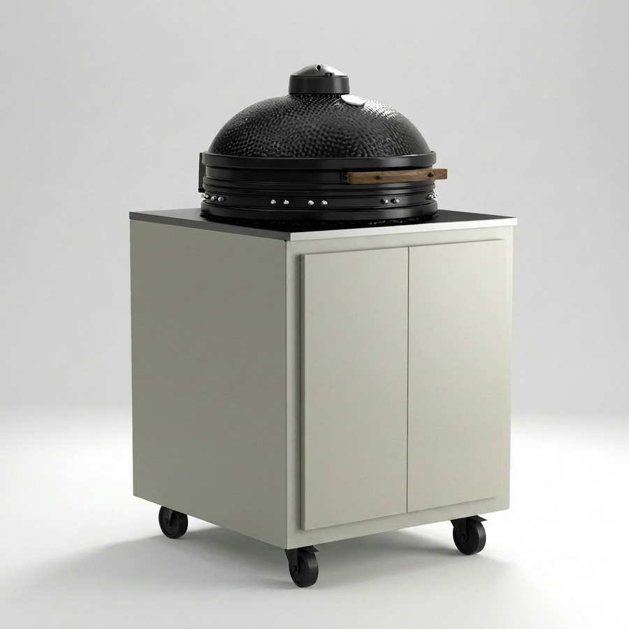 Gastro-Außenküchenkombination mit 3 Modulen + Kamado SUMO Maxi