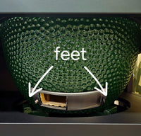 UMAMI Außenküche Modul 3 für Kamado + Kamado SUMO Midi, beige / schwarz