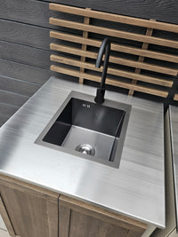 Gastro-Außenküchenkombination mit 3 Modulen + Kamado SUMO Maxi