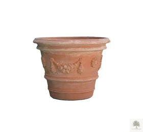 Großer Terrakotta-Topf - Impruneta Garland - 90 cm Durchmesser - 75 cm Höhe 