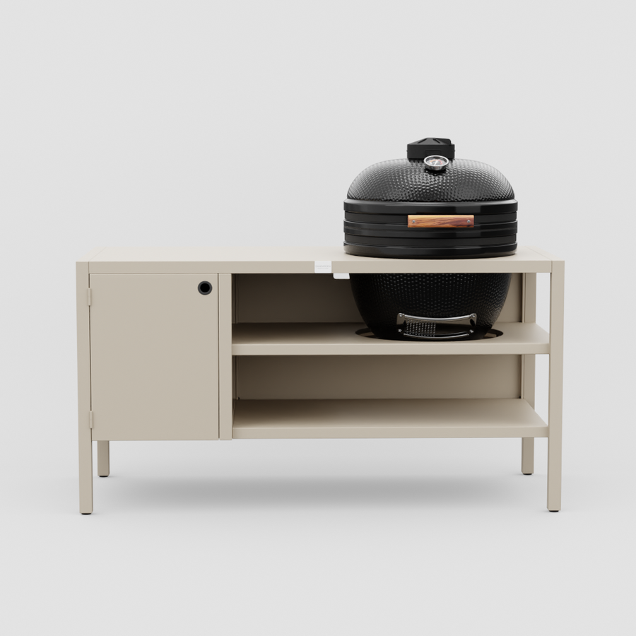 UMAMI Modul 3, beige + schwarzer Kamado NORDIC FLAME 
