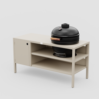 UMAMI Modul 3, beige + schwarzer Kamado NORDIC FLAME 