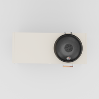 UMAMI Modul 3, beige + schwarzer Kamado NORDIC FLAME 