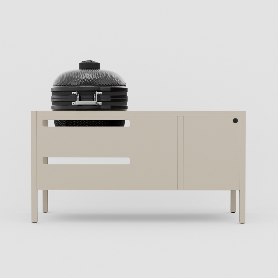 UMAMI Modul 3, beige + schwarzer Kamado NORDIC FLAME 