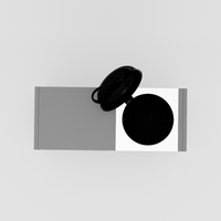 UMAMI Modul 3, schwarz + schwarzer Kugelgrill NORDIC FLAME 