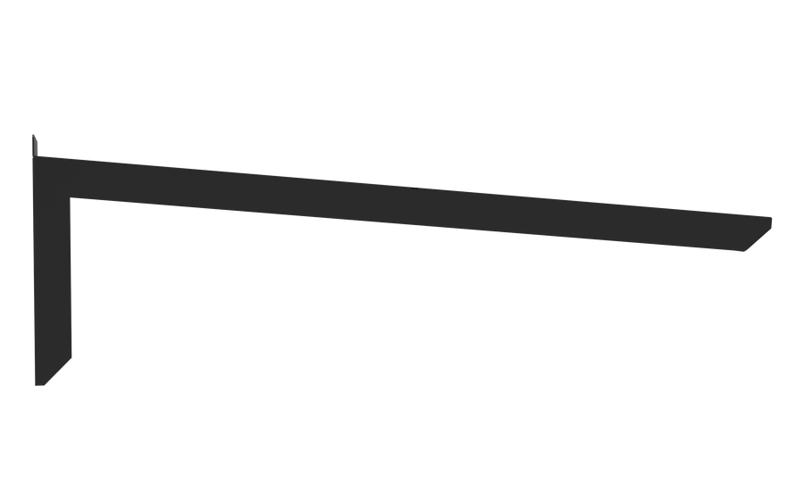 MODERN Eingangsdach, 520 cm, schwarz