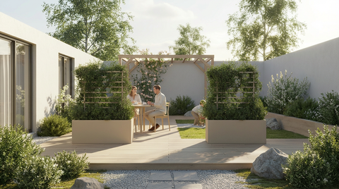 Ros Außenpflanzgefäße